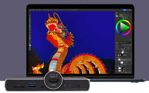 Sonnet Echo 11 Thunderbolt 4 HDMI Dock with Three Thunderbolt 4 Ports, One HDMI Port, 2.5Gb Ethernet, and 8K Display Support Sonnet Echo 11 Thunderbolt 4 HDMI Dock with Three Thunderbolt 4 Ports, One HDMI Port, 2.5Gb Ethernet, and 8K Display Support